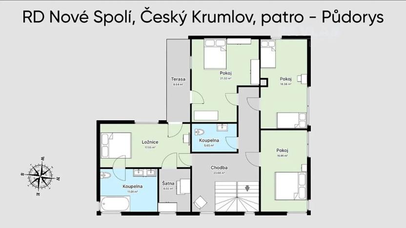 Prodej rodinného domu, Český Krumlov, 354 m2