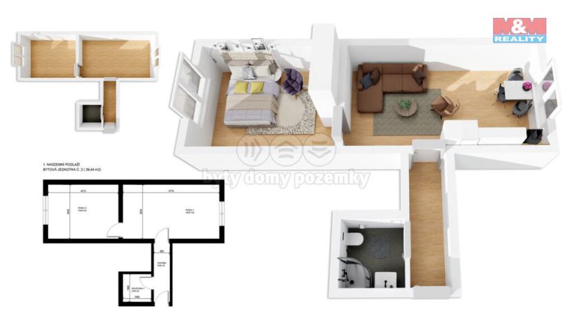 Prodej ubytování, Novosedly, 176 m2