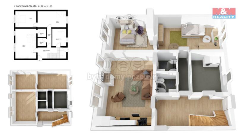 Prodej rodinného domu, Novosedly, 176 m2