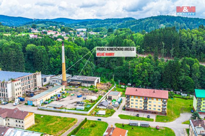 Prodej výrobních prostor, Velké Hamry, 2302 m2