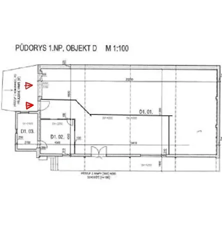 Pronájem skladu, Brno, Bohunická, 272 m2