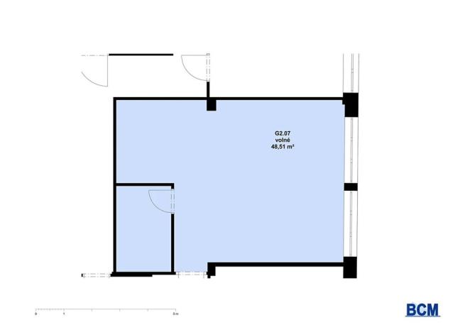 Pronájem kanceláře, Praha - Modřany, Barrandova, 48 m2