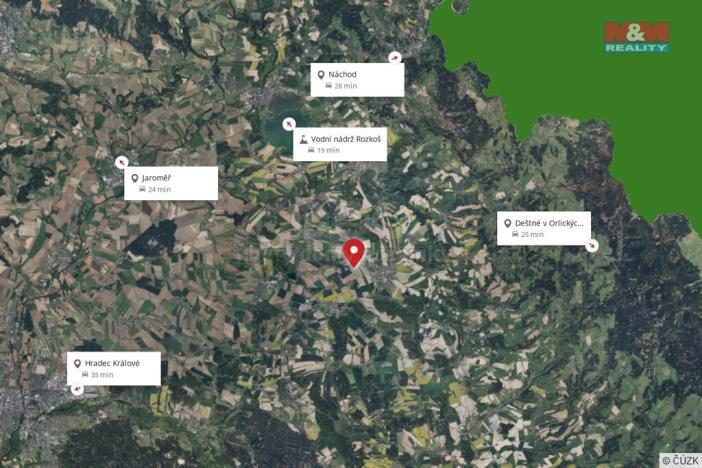 Prodej ubytování, Dobruška - Pulice, 1100 m2