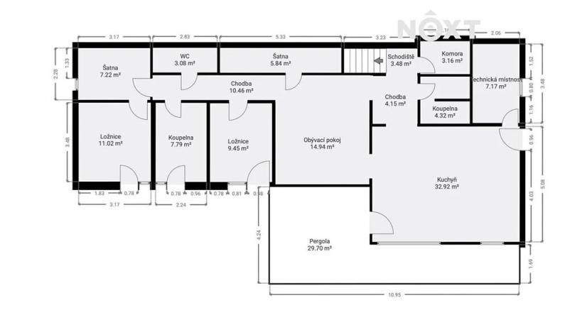 Prodej rodinného domu, Černá u Bohdanče, 258 m2