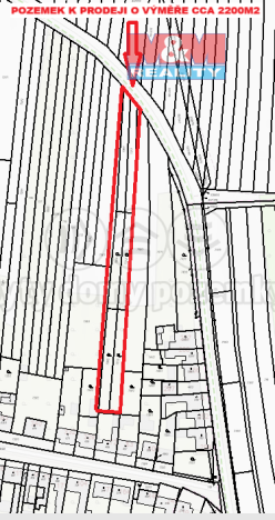 Prodej zahrady, Hroznová Lhota, 2200 m2