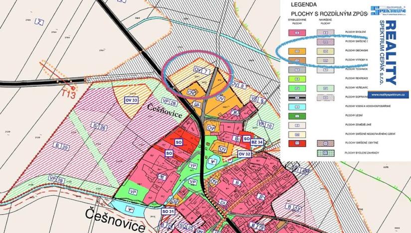 Prodej komerčního pozemku, Pištín, 3503 m2