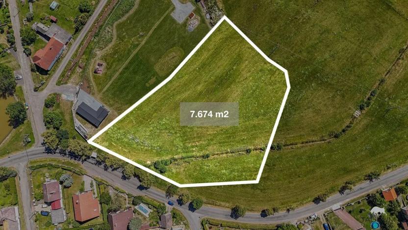 Prodej pozemku pro bydlení, Mirošov, Uxova, 8021 m2