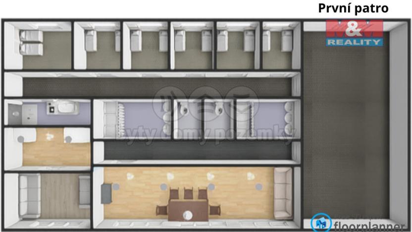 Prodej ubytování, Nové Město na Moravě - Rokytno, 930 m2