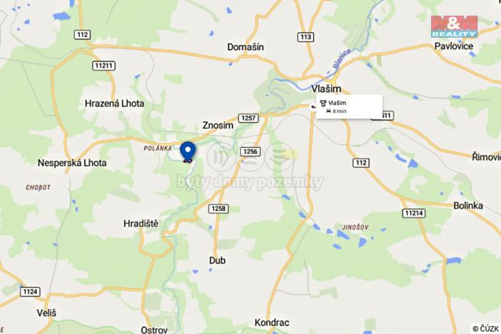 Prodej komerčního pozemku, Vlašim - Nesperská Lhota, 6534 m2