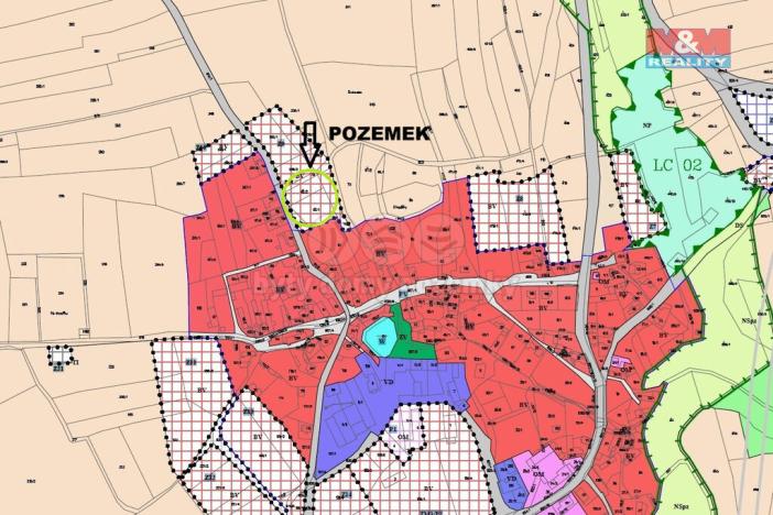 Prodej pozemku pro bydlení, Podhořany u Ronova, 3955 m2