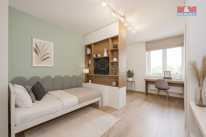 Prodej bytu 3+kk, Velká Bystřice, Nádražní I, 76 m2