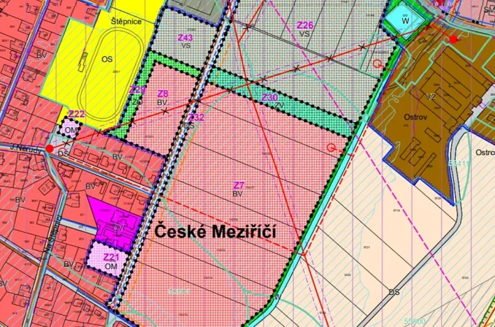 Prodej komerčního pozemku, České Meziříčí, 20620 m2