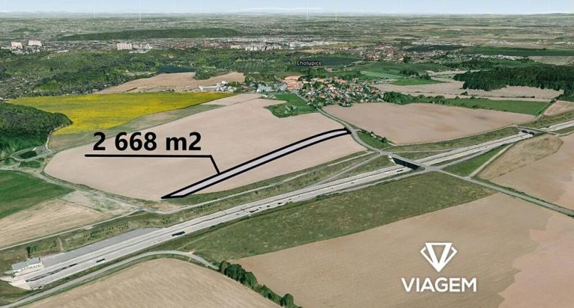 Prodej podílu pole, Praha - Cholupice, 667 m2