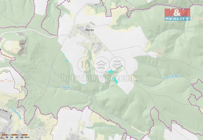 Prodej lesa, Nýrov, 11459 m2