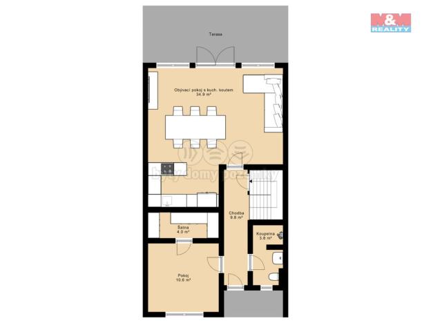 Prodej rodinného domu, Bystřice - Nesvačily, 170 m2