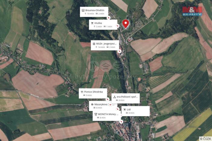 Prodej bytu 1+kk, Broumov - Olivětín, Dukelská, 29 m2