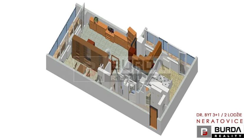 Prodej bytu 3+1, Neratovice, Na Skalkách, 81 m2