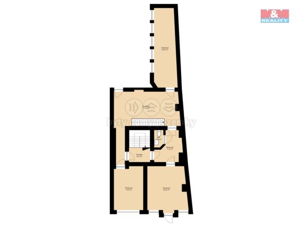 Pronájem obchodního prostoru, Počátky, Horní, 210 m2