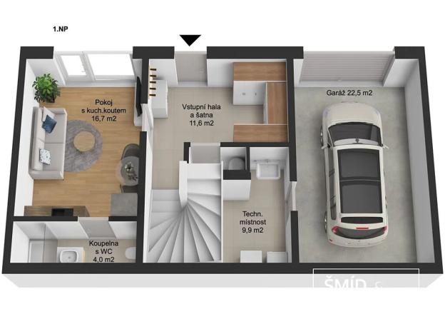 Prodej rodinného domu, Kolín, J. K. Tyla, 130 m2