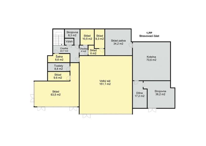 Prodej ubytování, Seč, 2282 m2