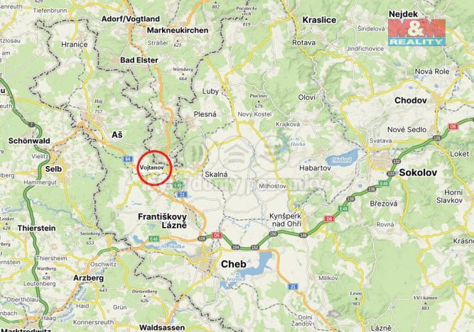 Prodej pozemku pro bydlení, Vojtanov, 985 m2