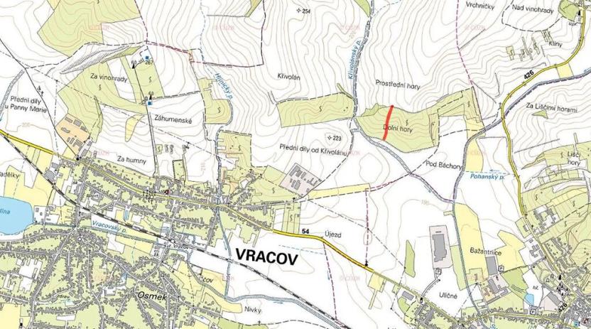 Prodej podílu sadu/vinice, Vracov, 613 m2