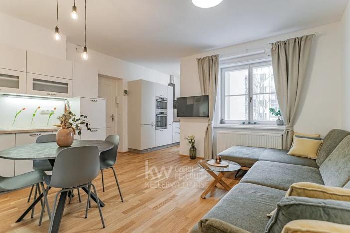 Pronájem bytu 2+kk, Praha - Vinohrady, Písecká, 49 m2