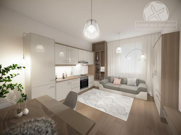 Prodej bytu 2+kk, Praha - Smíchov, Kmochova, 53 m2