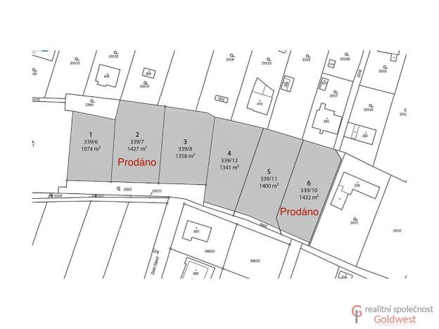 Prodej pozemku, Konárovice, Zadní Zájezd, 1497 m2