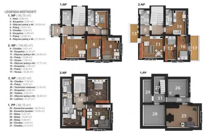 Prodej rodinného domu, Červený Kostelec - Lhota za Červeným Kostelcem, 17. listopadu, 367 m2