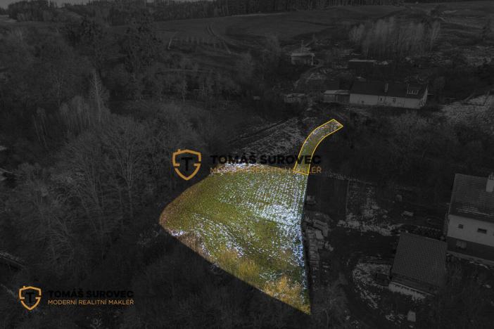 Prodej pozemku, Všemina, 780 m2