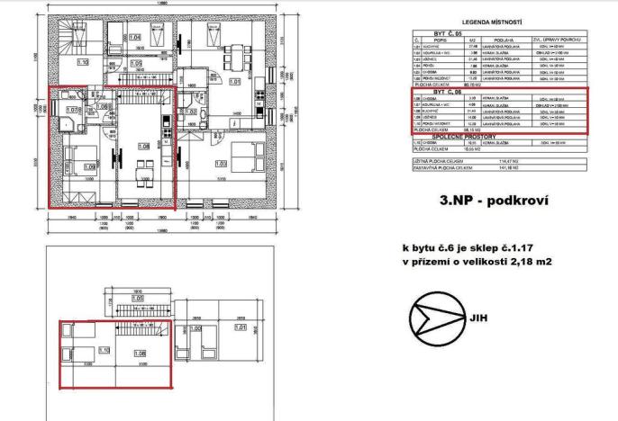 Prodej bytu 3+kk, Kašperské Hory, Zlatá stezka, 58 m2