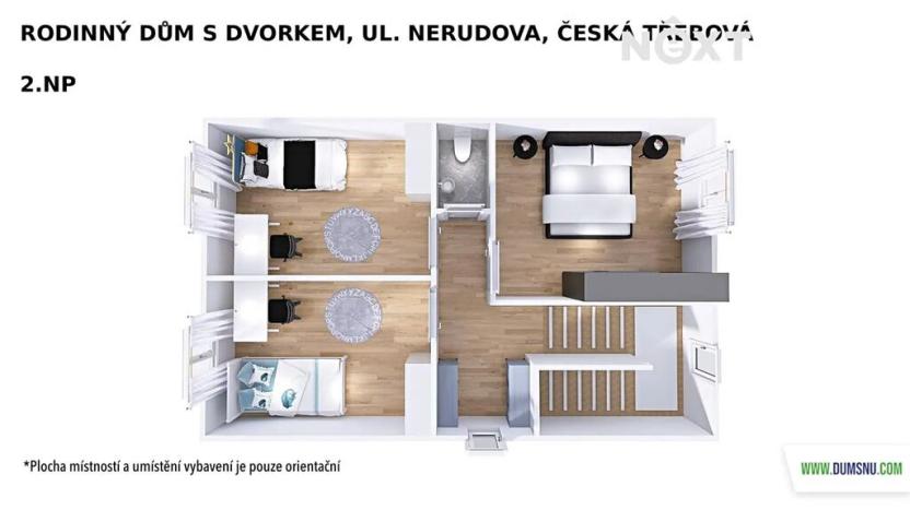 Prodej rodinného domu, Česká Třebová, Nerudova, 60 m2