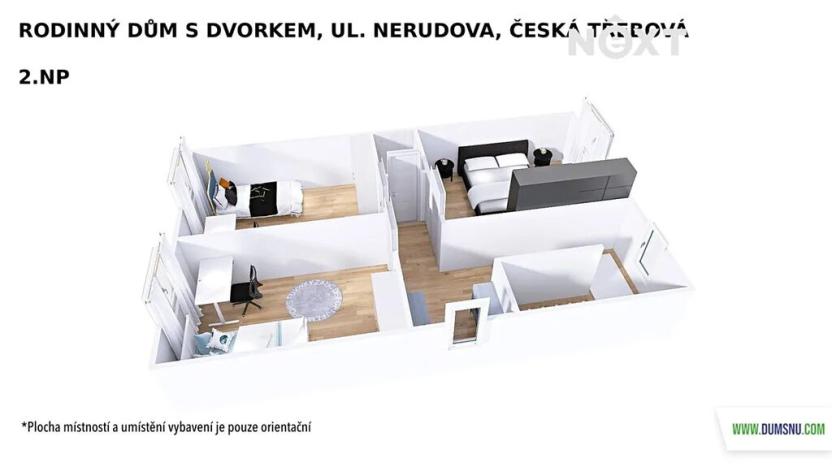 Prodej rodinného domu, Česká Třebová, Nerudova, 60 m2