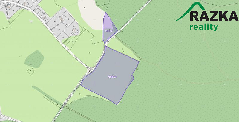 Prodej pole, Chodský Újezd, 37459 m2