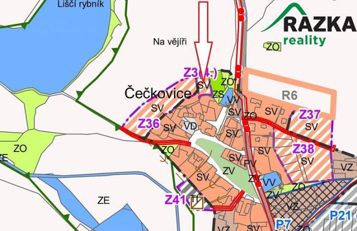 Prodej pozemku, Bor, 1824 m2