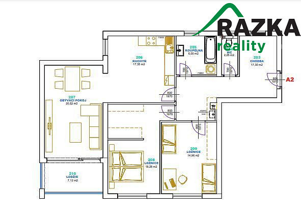 Prodej bytu 3+1, Klatovy, 101 m2