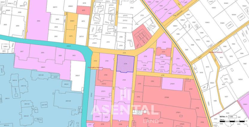 Prodej komerčního pozemku, Petřvald, Rychvaldská, 1164 m2