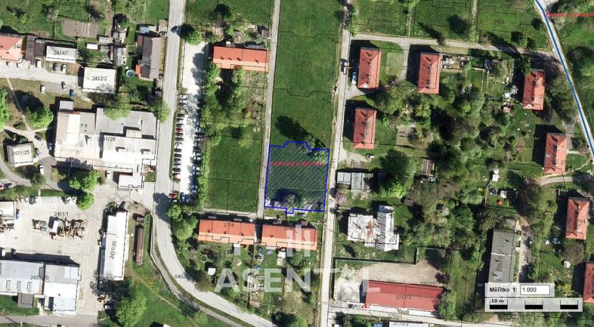 Prodej komerčního pozemku, Petřvald, Rychvaldská, 1245 m2