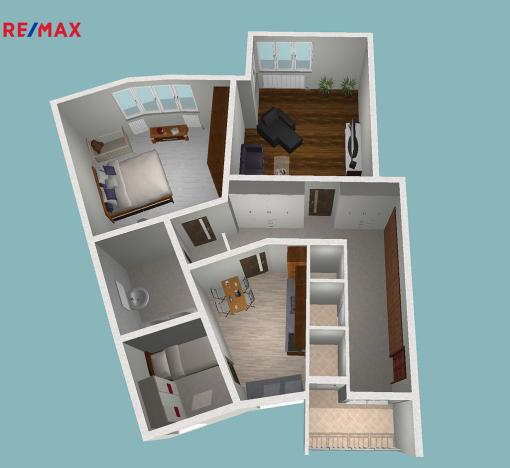 Prodej bytu 3+1, Ostrava - Vítkovice, Závodní, 86 m2