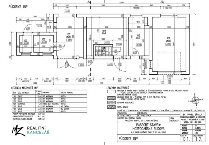 Prodej rodinného domu, Horní Moštěnice, Havlíčkova, 350 m2