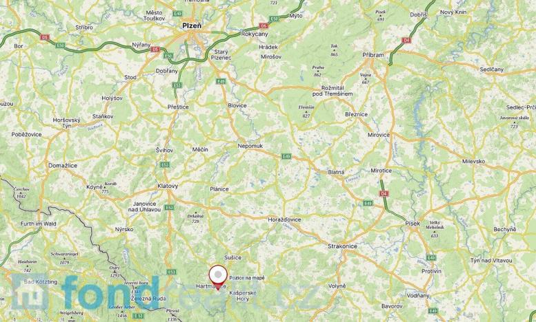 Prodej pozemku, Hartmanice, 9140 m2