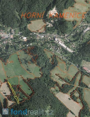 Prodej pole, Česká Kamenice - Horní Kamenice, 5161 m2