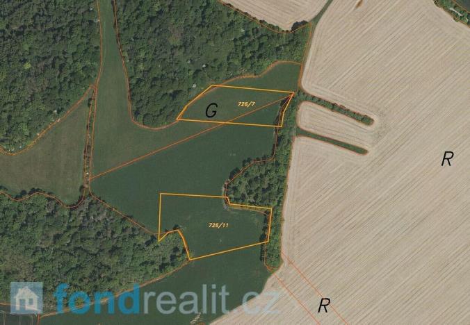 Prodej pole, Dříteň, 18412 m2