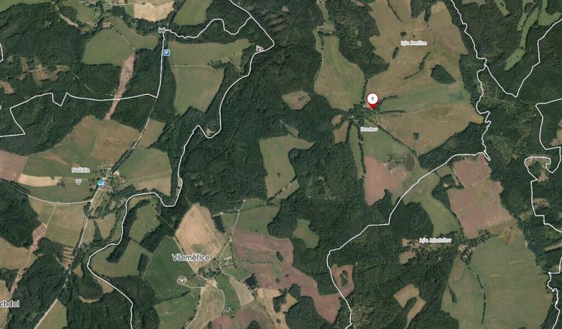 Prodej pozemku, Dolní Dvořiště - Všeměřice, 11107 m2