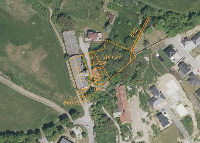 Prodej komerčního pozemku, Vlachovo Březí, 3986 m2