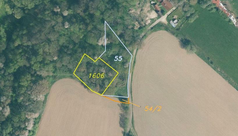 Prodej pozemku, Nové Hrady - Nakolice, 1117 m2