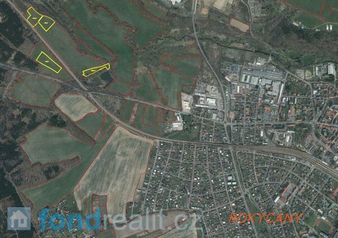 Prodej pole, Rokycany, 33632 m2