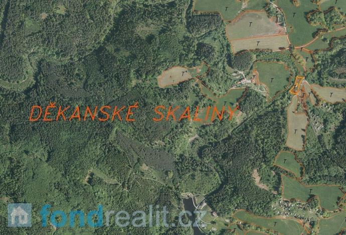 Prodej pozemku, Benešov nad Černou - Děkanské Skaliny, 2337 m2