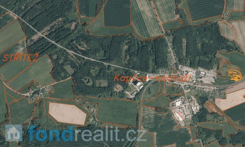 Prodej pozemku, Střítež - Kaplice-nádraží, 11913 m2